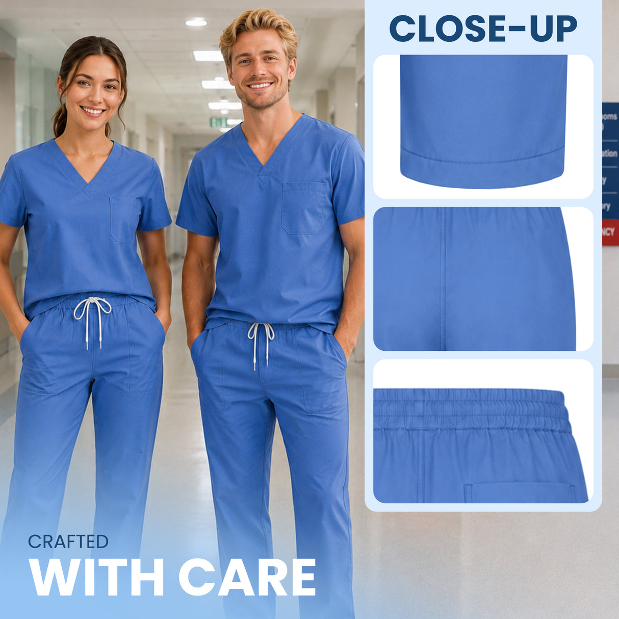 Unisex Scrub Trousers Medical & Nursing Workwear UK