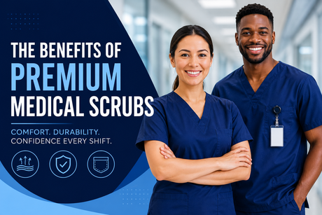 comfortable medical scrubs