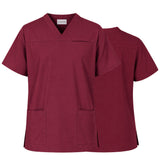 Unisex V-Neck Scrub Tunic Top Medical & Nursing Uniform UK