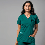4 Way Stretch Female Scrub Set