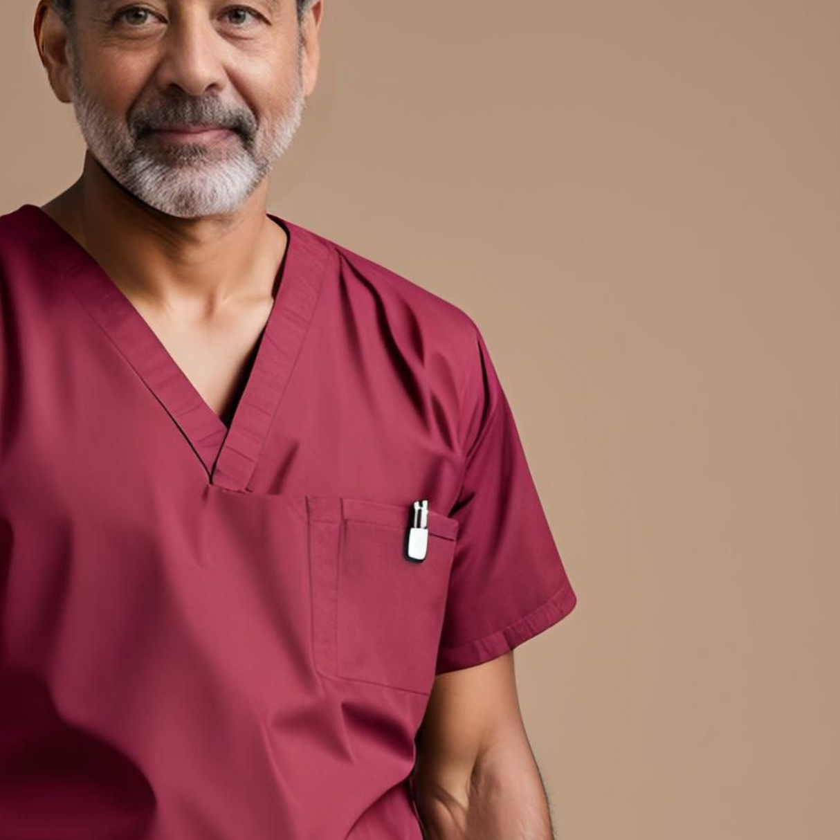 4 Way Stretch Male Scrub Set