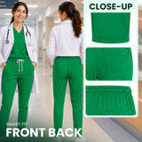 Women’s 4-Way Stretch Scrub Trousers Medical & Healthcare Uniform UK