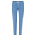 Blue pants with a drawstring on a white background