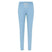 Light blue pants with a white drawstring on a white background