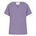 Purple scrub top on a white background