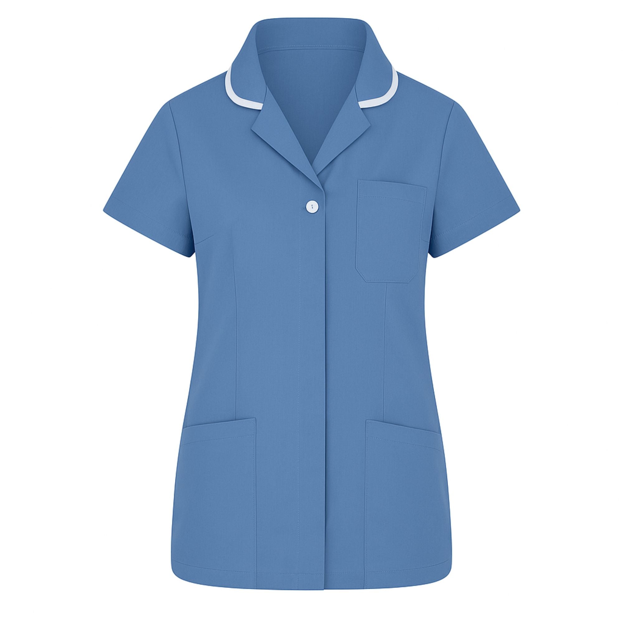 Blue Tunic on a white background