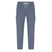 Blue pants with a drawstring on a white background