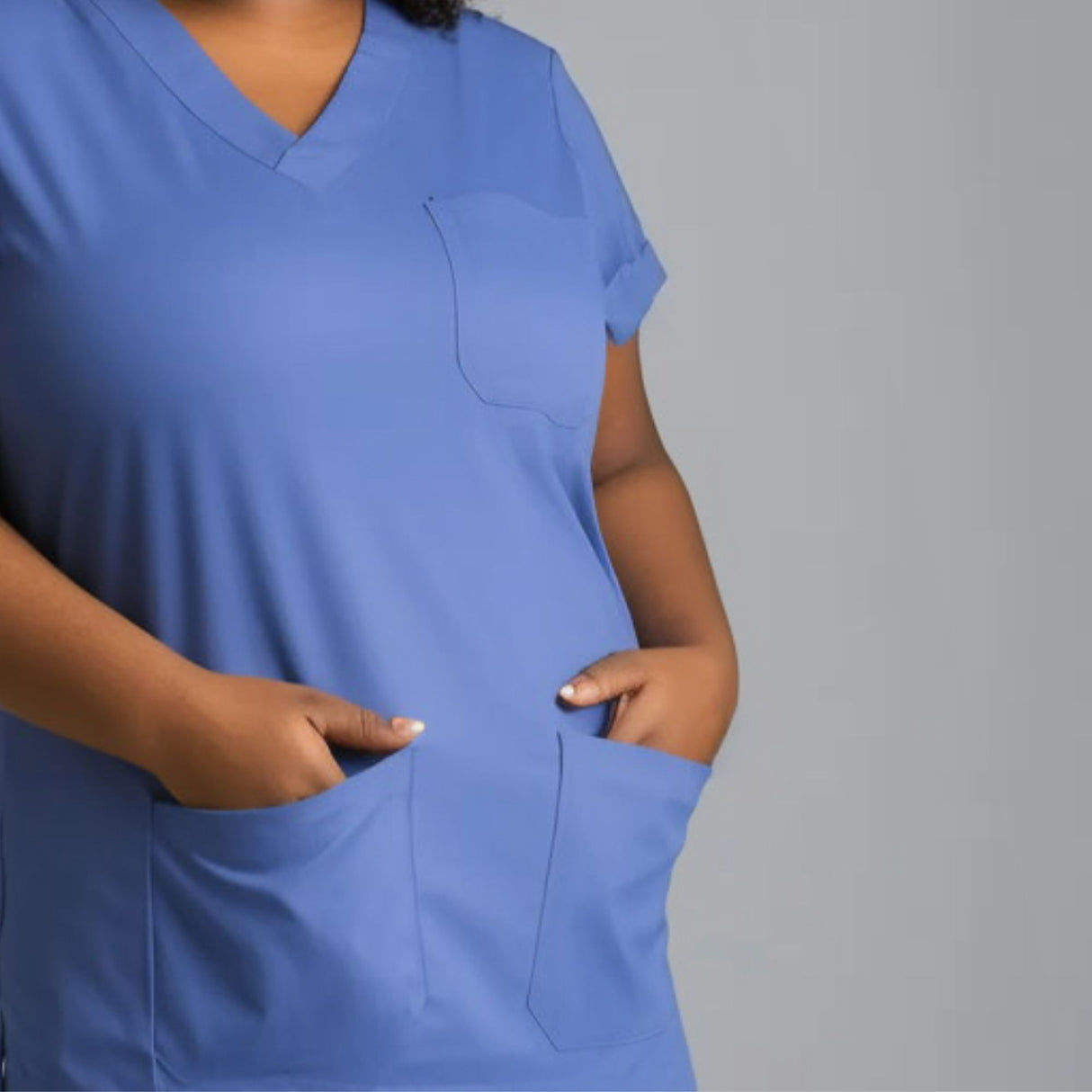 4 Way Stretch Female Scrub Tunic