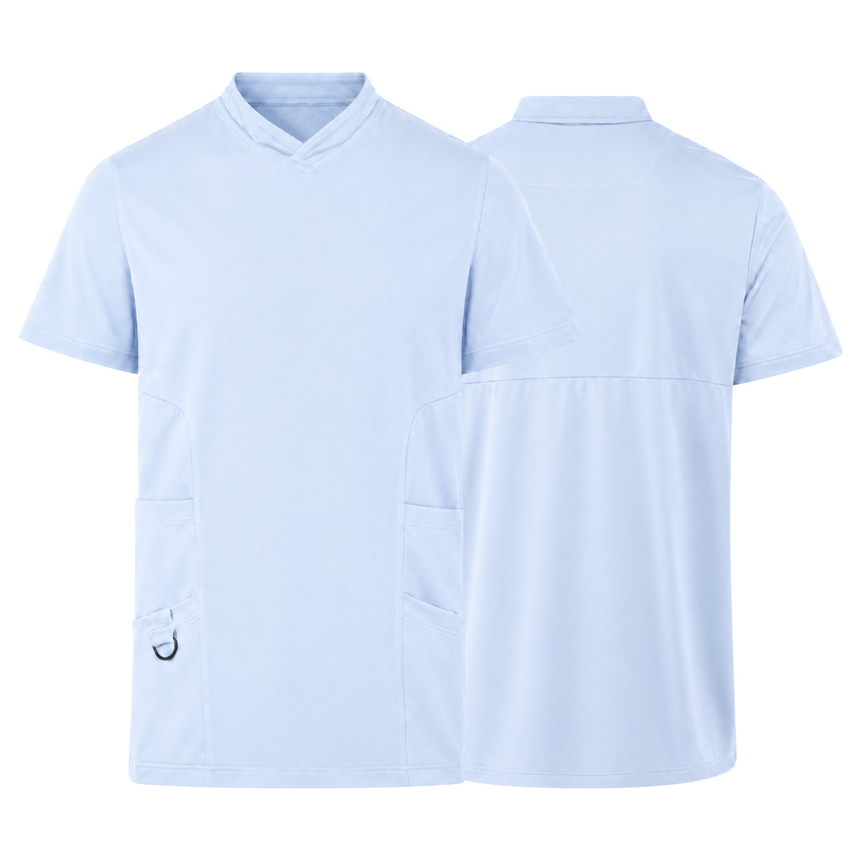 Uk Scrub Supply Men’s 4-Way Stretch Scrub Sky Blue color Medical & Healthcare Uniform UK, Green Color Scrub, Men Green color scrub top, Sky Blue Color Scrub top, Scrub top, best scrub top near me.