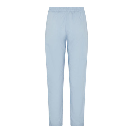 Light blue pants on a white background