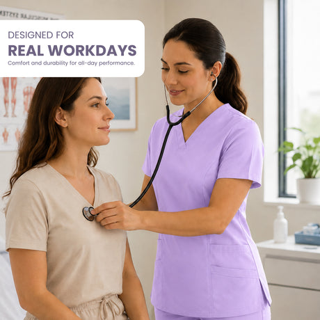 Women’s 4-Way Stretch Scrub Medical & Healthcare Uniform UK