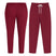 Women’s 4-Way Stretch Scrub Trousers ruby Color Medical & Healthcare Uniform UK