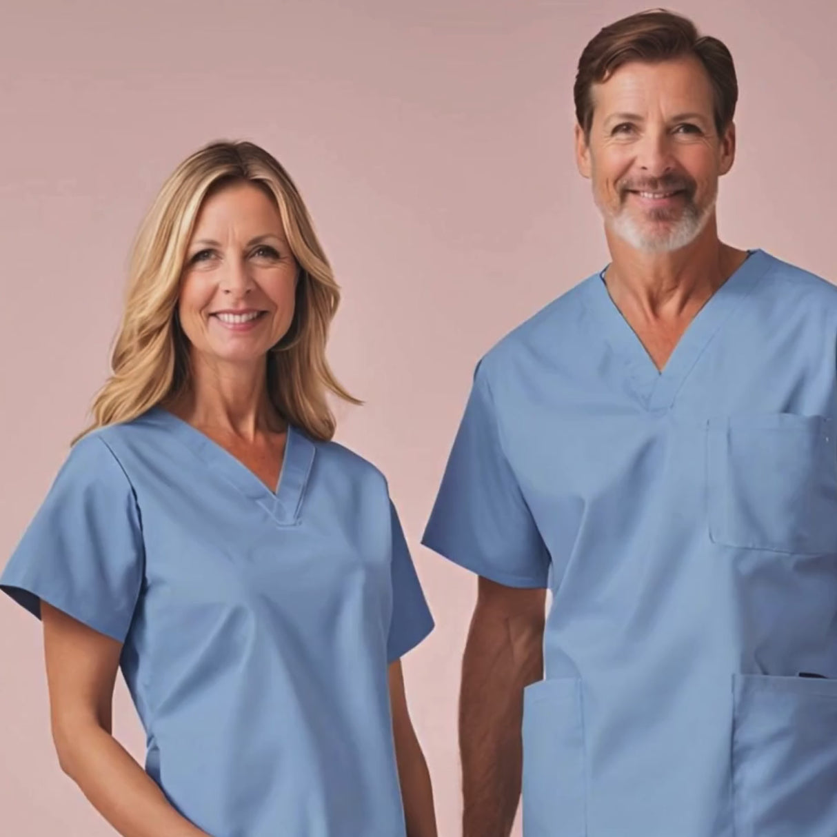 Unisex Scrub Top