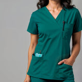 4 Way Stretch Female Scrub Set